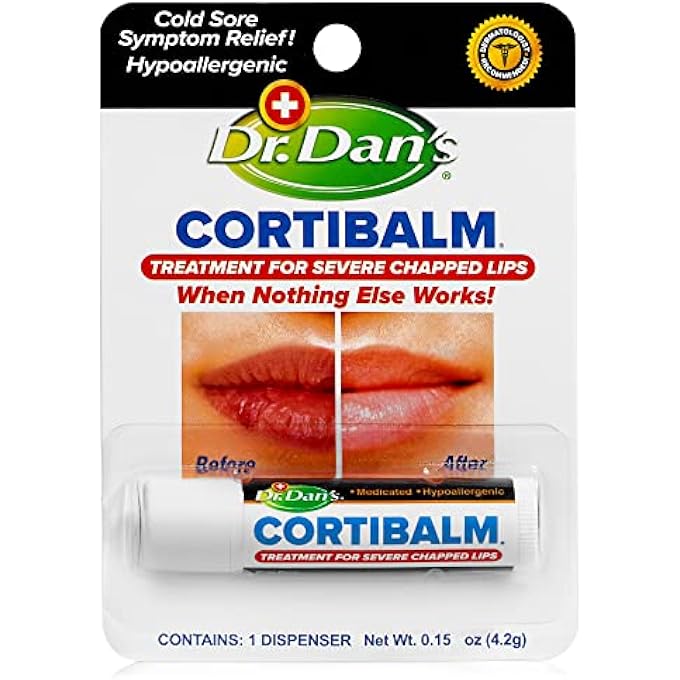 Dr. Dans CORTIBALM LIP BALM.14 OZ - Image 1